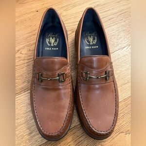 NEW Cole Haan Men’s Pinch Classic bit loafer size 9M, cognac leather